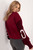red - Sweatshirt model 202846 Italy Moda U704-202846