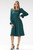 green - Cocktail dress model 204268 awama U704-204268