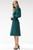 green - Cocktail dress model 204268 awama U704-204268