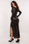 black - Evening dress model 203299 Italy Moda U704-203299