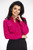 pink - Blouse model 195857 awama U704-195857