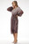 brown - Evening dress model 204243 awama U704-204243