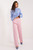 pink - Women trousers model 192725 Rue Paris U704-192725