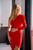 red - Cocktail dress model 138221 Jersa U704-138221