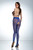 blue - Tights model 188128 Amour U704-188128