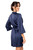 navy blue - Bathrobe model 204924 Donna U704-204924