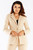 beige - Jacket model 166822 awama U704-166822