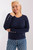 navy blue - Jumper plus size model 190088 Factory Price U704-190088