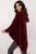 red - Poncho model 203664 AT U704-203664