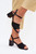 black - Heel sandals model 214686 Step in style U704-214686