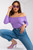 violet - Blouse model 163385 BFG U704-163385