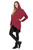 red - Maternity sweatshirt model 131940 PeeKaBoo U704-131940