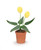 Timeless Minis Pot With Yellow Tulips 0.5 X 1.625 Inches N274-FC01200434