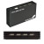 7 Port Black USB 2.0 Hub TAA P595-ST7202USB