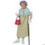 Child's old lady costume kit M680-CC60653