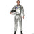 Men's silver astronaut costume-teen/sm M680-UR28004T