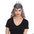 FLEXIBLE GLITTER CROWN-BLACK N274-MR01FW93148BK