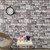 3D Wall Panels with Light Gray Brick Design 10 pcs EPS A949-149586
