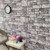 3D Wall Panels with Light Gray Brick Design 10 pcs EPS A949-149586