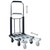 Foldable Transport Trolley 330.7 lb Aluminum Silver A949-146448