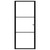 Interior Door ESG Glass and Aluminum 40.4"x79.3" Black A949-151201