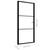 Interior Door ESG Glass and Aluminum 40.4"x79.3" Black A949-151201
