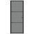Interior Door 32.7"x79.3" Black ESG Glass and Aluminum A949-350561