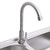 Camping Sink Double Basins with Tap Stainless Steel A949-151211