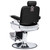 Barber Chair Black Faux Leather, Metal, Wood, PVC Medium A949-110168