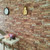 3D Wall Panels with Brown Brick Design 10 pcs EPS A949-149583