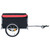 Bike Trailer Black and Red 143.3 lb A949-92588