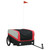 Bike Trailer Black and Red 99.2 lb Iron A949-94048