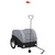 Bike Trailer Black and Gray 99.2 lb Iron A949-94154