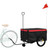 Bike Trailer Black and Red 99.2 lb Iron A949-94111