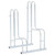 Bicycle Stand for 2 Bikes Floor Freestanding Galvanized Steel A949-4005568