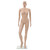 Sexy Female Mannequin with Glass Base Beige 70.9" A949-142930