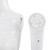 Full Body Female Mannequin with Glass Base Glossy White 68.9" A949-142928