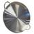 Large Mexican Style 22" Wok made of stainless steel Q147-KTCOM22FL
