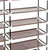 US Non-woven Fabric 7 Layers 14 Grids Shoe Rack Cabinet 110*28*115cm Storage  Holder Dark brown K484-PHO_0S7Z19UB_US