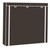 US Non-woven Fabric 7 Layers 14 Grids Shoe Rack Cabinet 110*28*115cm Storage  Holder Dark brown K484-PHO_0S7Z19UB_US