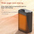 1500w Space Electric Heater with Remote Control 3 Modes 12h Timer Tip-over Protective for Home Offi K484-PHO_0X44QM0N