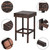 US 4pcs Rattan Stool Iron Frame Multifunctional Backless Retro Bar Chair 38x38x61cm N003 brown grad K484-PHO_0V9GC6K9_US