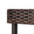 US 4pcs Rattan Stool Iron Frame Multifunctional Backless Retro Bar Chair 38x38x61cm N003 brown grad K484-PHO_0V9GC6K9_US