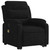 Stand up Massage Recliner Chair Black Velvet A949-3206183