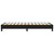 Bed Frame Black Faux leather, plywood Twin XL Sturdy Bed Frame A949-3120726