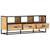 TV Cabinet Natural wood with black frame A949-247742