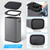 US GARVEE Automatic Trash Can with Lid 14.5 Gallon Smart Trash Can 55L Motion Sensor Trash Can K484-PHO_0YJWBGIU_US