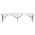 US 6ft Folding Bench Lightweight Waterproof Seat White K484-PTO_0Y7VZP0Y_US