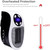 500w Portable Electric Heater Led Display Remote Control Household Radiator Warmer Machine with Tim K484-PHO_0X5VZKJA