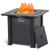 US PIONEERWORKS 28 Inch Propane Fire Pit Table 50000BTU Rectangle Fire Table With Cover K484-PHO_0WCU7XQ6_US